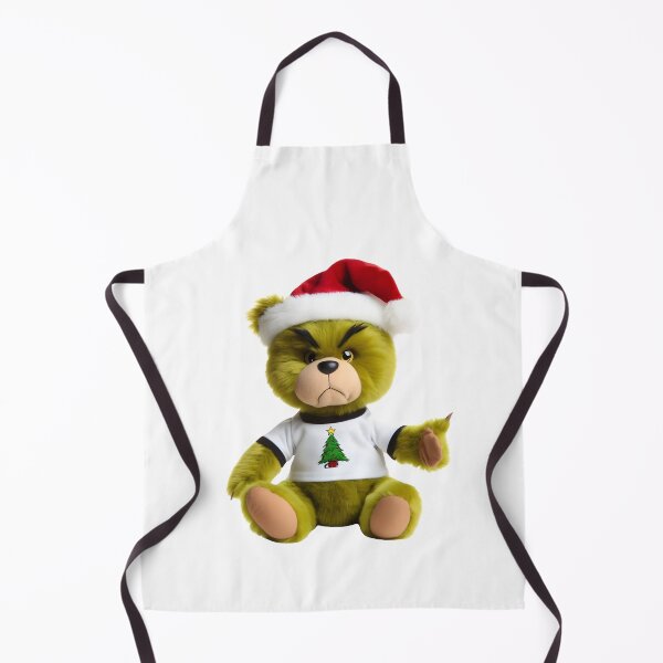Item preview, Cute Grumpy Bear at Christmas Kawaii designed and sold by TeddybearClub.