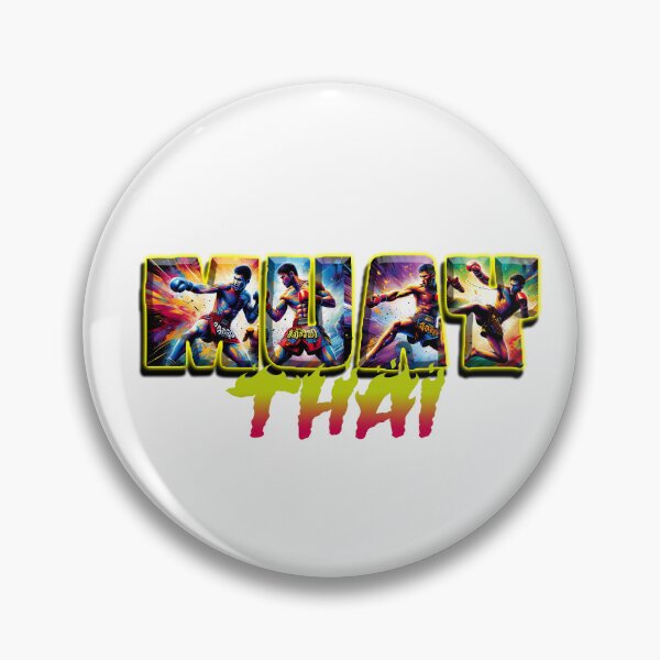 Item preview, Muay Thai Word Art designed and sold by CoolCrazyQuirky.