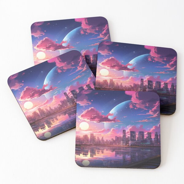 Artikelvorschau, Anime City skyline entworfen und verkauft von SunMoonMilk.