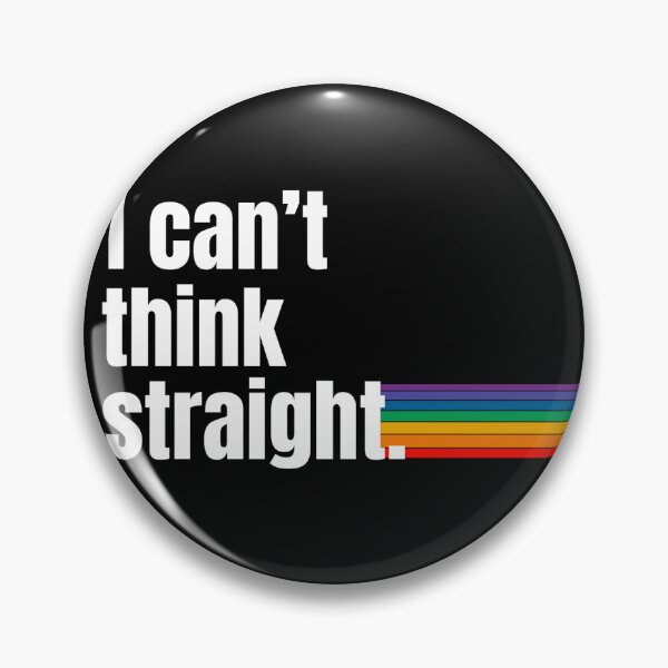 Item preview, I can't think straight designed and sold by CreativeHubCo.