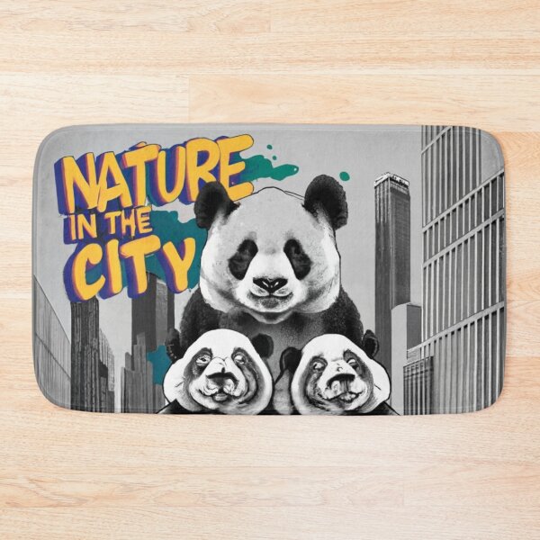 Item preview, Panda Stencil Graffiti designed and sold by Bomax121.