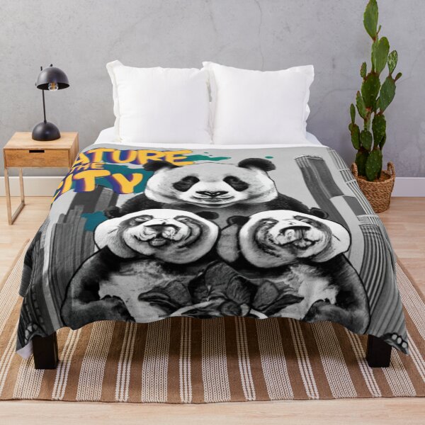 Item preview, Panda Stencil Graffiti designed and sold by Bomax121.