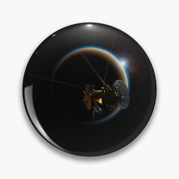Item preview, STK204400S-Cassini observing a sunset on Saturn's moon Titan. designed and sold by StocktrekImages.