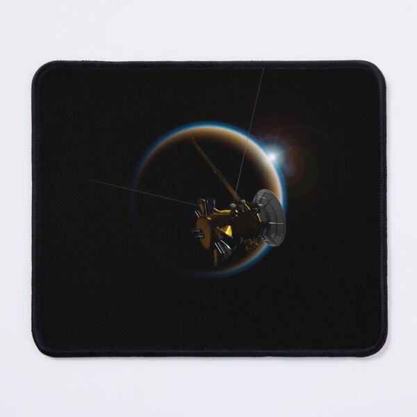Item preview, STK204400S-Cassini observing a sunset on Saturn's moon Titan. designed and sold by StocktrekImages.
