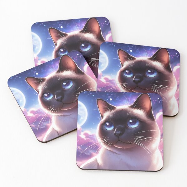 Item preview, Regal Siamese Gaze designed and sold by Daniel Dudgeon.