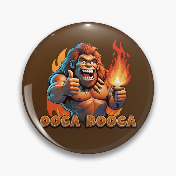 Item preview, ooga booga caveman designed and sold by lumbarjack.
