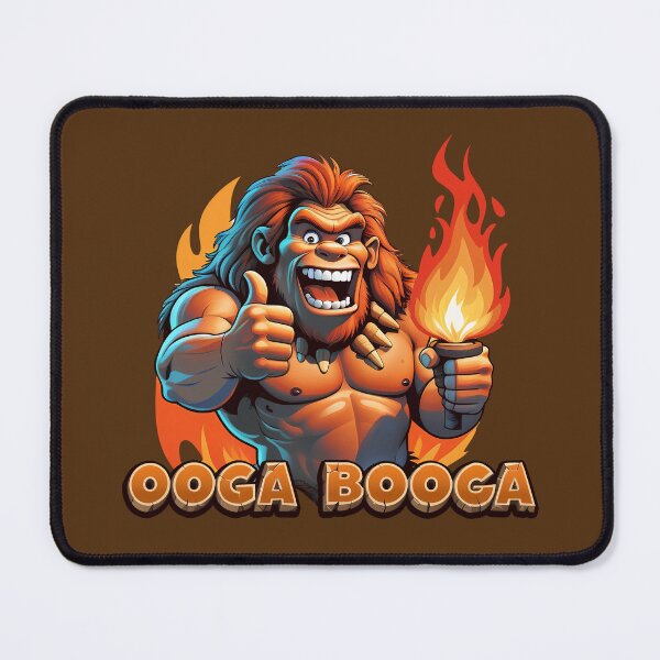 Item preview, ooga booga caveman designed and sold by lumbarjack.