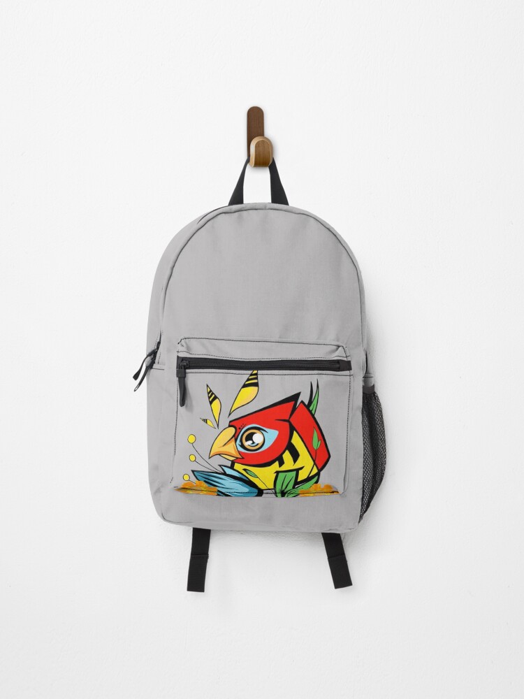 Thumbnail 1 of 3, Backpack, Parrot designed and sold by SaylarStickers.