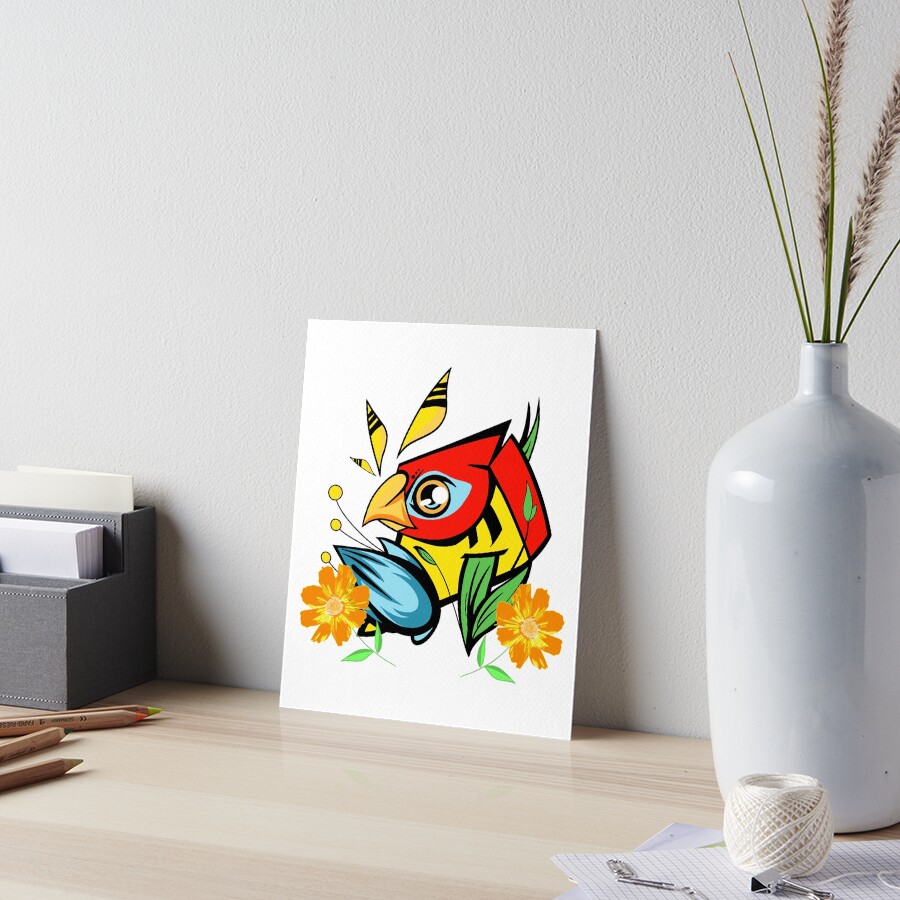 Item preview, Art Board Print designed and sold by SaylarStickers.
