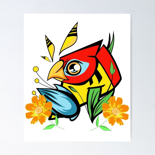 Item preview, Parrot designed and sold by MoroccanCreator.