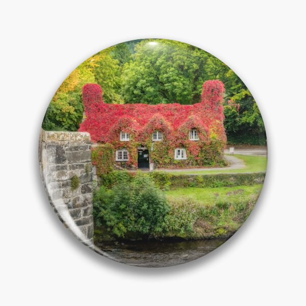 Item preview, Autumn Tea House Llanrwst Wales designed and sold by AJEvans.
