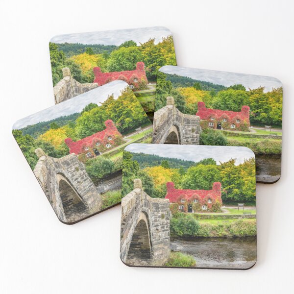Item preview, Autumn Tea House Llanrwst Wales designed and sold by AJEvans.
