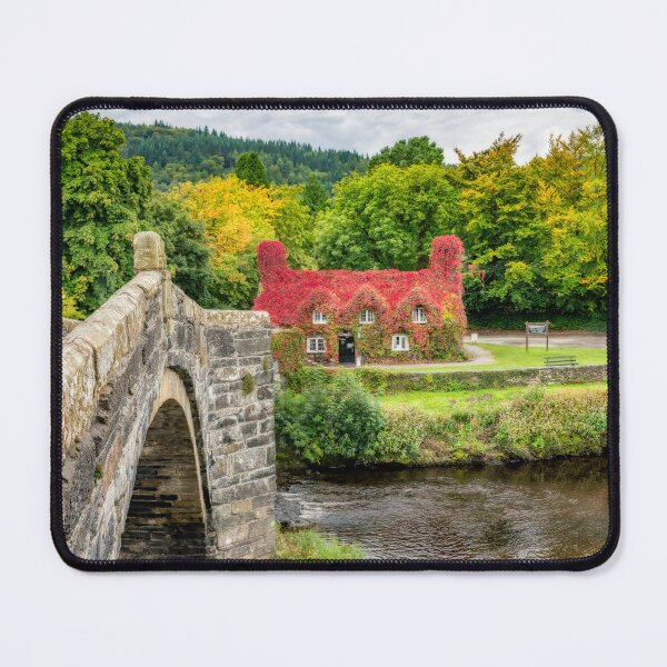 Item preview, Autumn Tea House Llanrwst Wales designed and sold by AJEvans.
