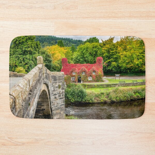 Item preview, Autumn Tea House Llanrwst Wales designed and sold by AJEvans.