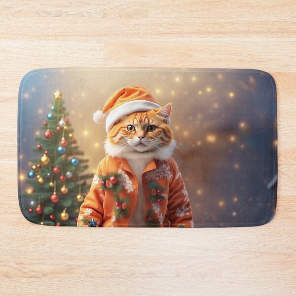 Item preview, Chic Christmas Cat designed and sold by Neranchara.