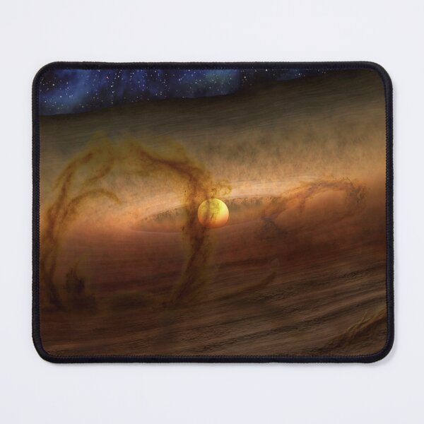 Item preview, STK204402S-Magnetic loops carry gas and dust above disks of planet-forming material circling stars. designed and sold by StocktrekImages.