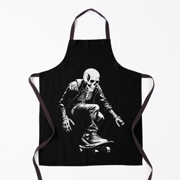 Item preview, Skateboard Extreme Sports Skaters Skull Skeleton designed and sold by DrawHandArt.