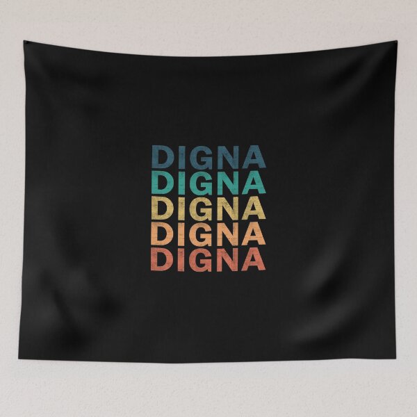 Item preview, Digna Name - Digna Vintage Retro Proud Name designed and sold by LeonorBialasz.