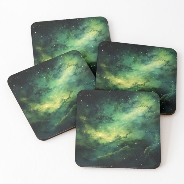 Item preview, Pretty Green Galaxy designed and sold by SunMoonMilk.