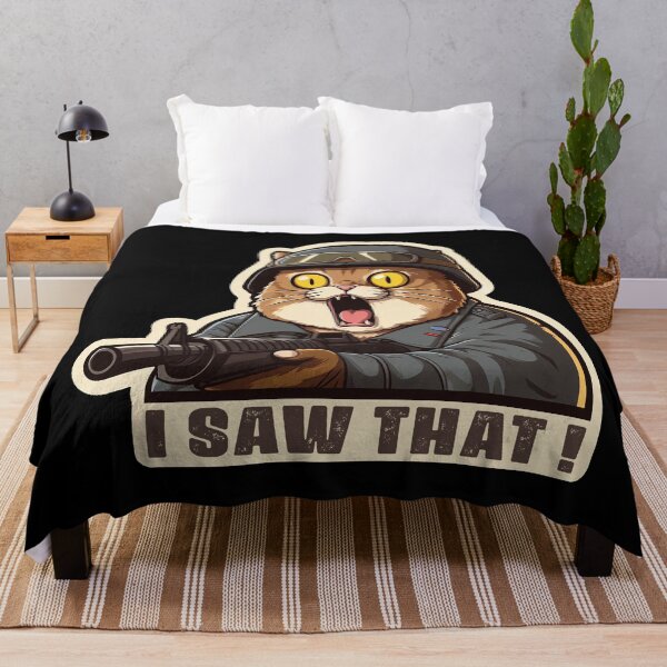 Item preview, I SAW THAT meme Cat Army designed and sold by plushism.