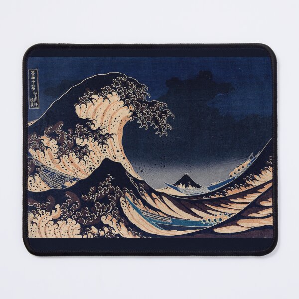 Item preview, Indigo dyeing The Great Wave off  designed and sold by miyabi-bonds.