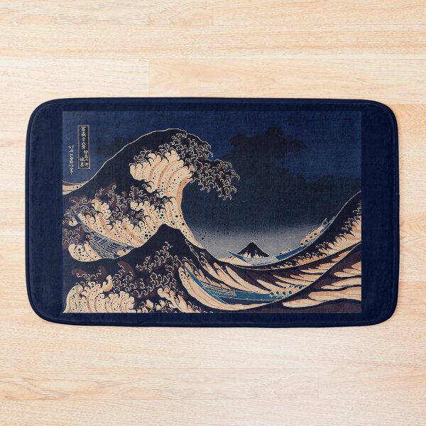 Item preview, Indigo dyeing The Great Wave off  designed and sold by miyabi-bonds.