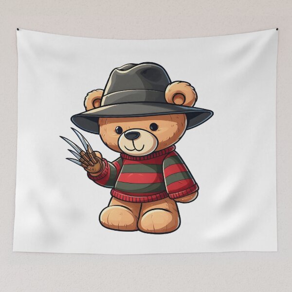 Item preview, Cute Bear Master of Nightmares Kawaii designed and sold by TeddybearClub.