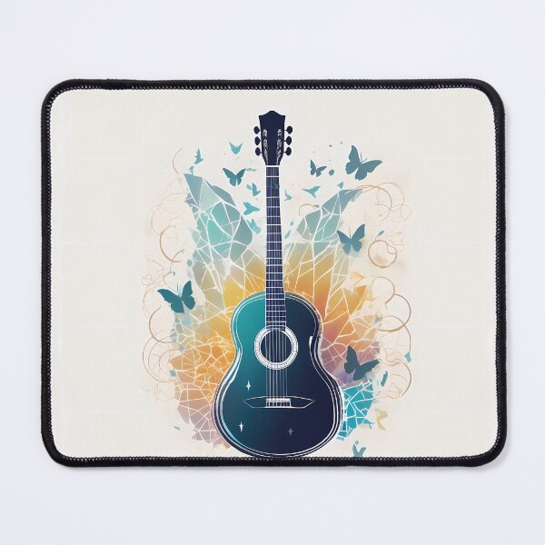 Item preview, Musical Pixels: Adorn Your Walls with Digital Art That Celebrates the Elegance of Guitars designed and sold by Artedig.
