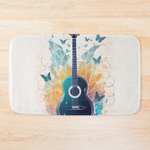 Item preview, Musical Pixels: Adorn Your Walls with Digital Art That Celebrates the Elegance of Guitars designed and sold by Artedig.
