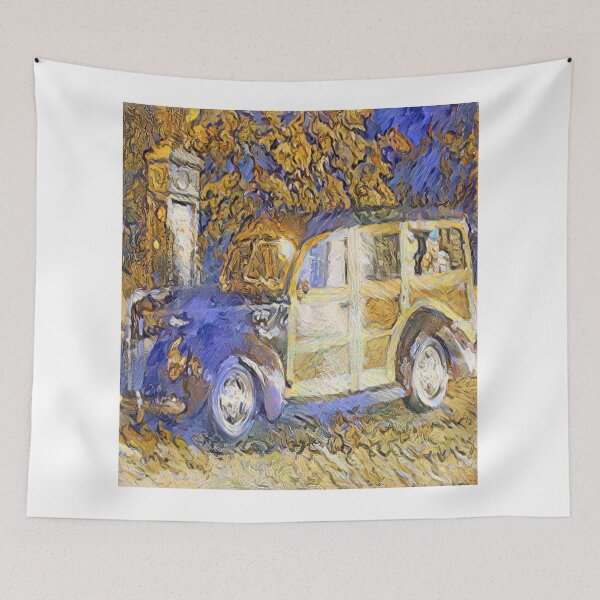 Item preview, Mulberry Woody Vintage Car Truck Classic Antique Fashion  designed and sold by adelineyeohp.