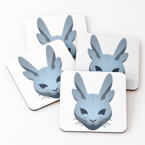 Item preview, Blue rabbit icon  designed and sold by teurhparpstudio.