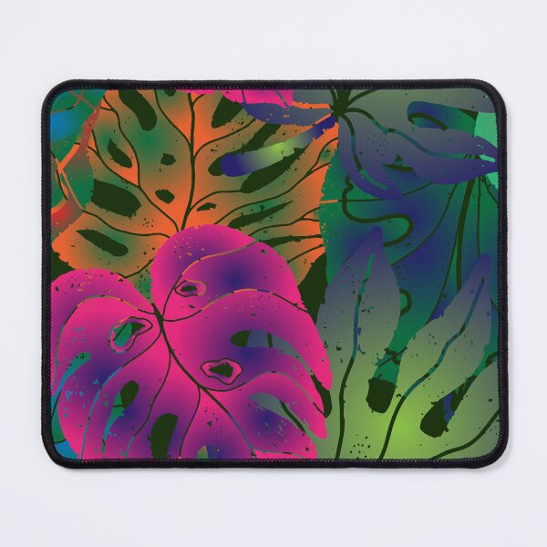 Item preview, Pattern Gradient Colored Tropical Exotic Palm Leaves designed and sold by NayaChu.