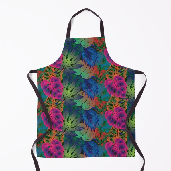 Item preview, Pattern Gradient Colored Tropical Exotic Palm Leaves designed and sold by NayaChu.