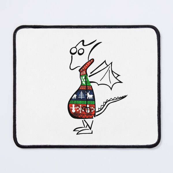 Item preview, Christmas dragon designed and sold by GabiDoodles.