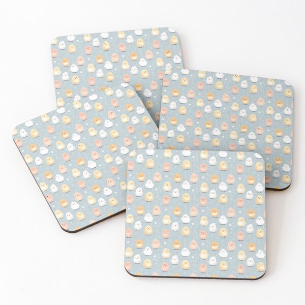 Item preview, Pastelton's repeating pattern with cute chicks 2 designed and sold by jinbear.