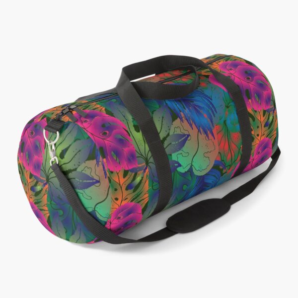 Item preview, Pattern Gradient Colored Tropical Exotic Palm Leaves designed and sold by NayaChu.