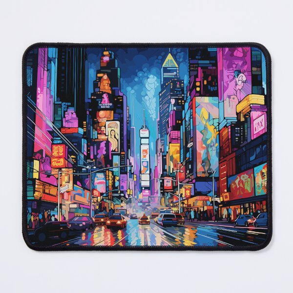 Item preview, Neon Metropolis Rush designed and sold by sagybp.