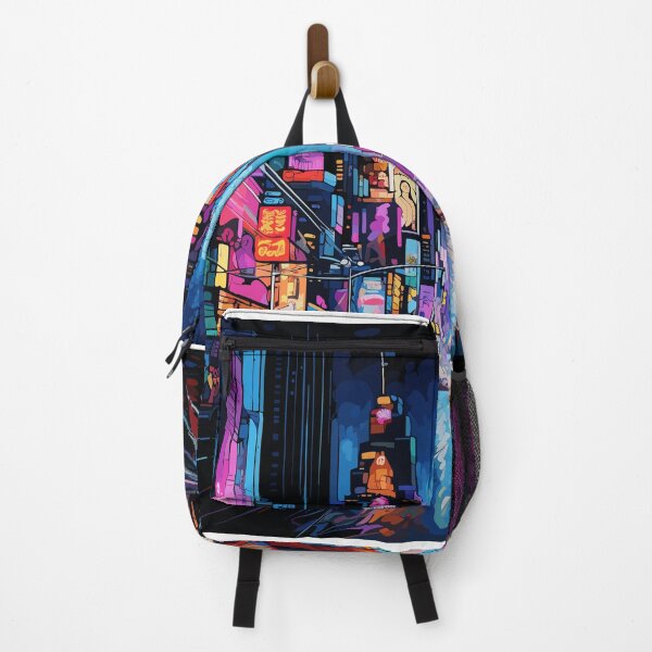 Item preview, Neon Metropolis Rush designed and sold by sagybp.