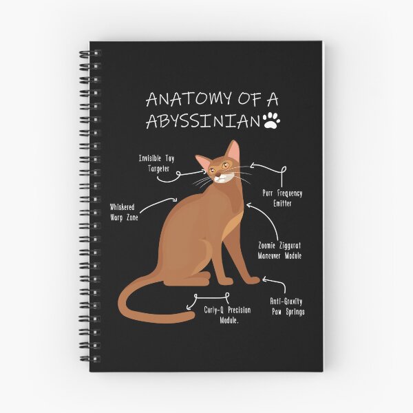 Aperçu de l'œuvre Anatomie de l'Abyssin créée et vendue par Petensity.