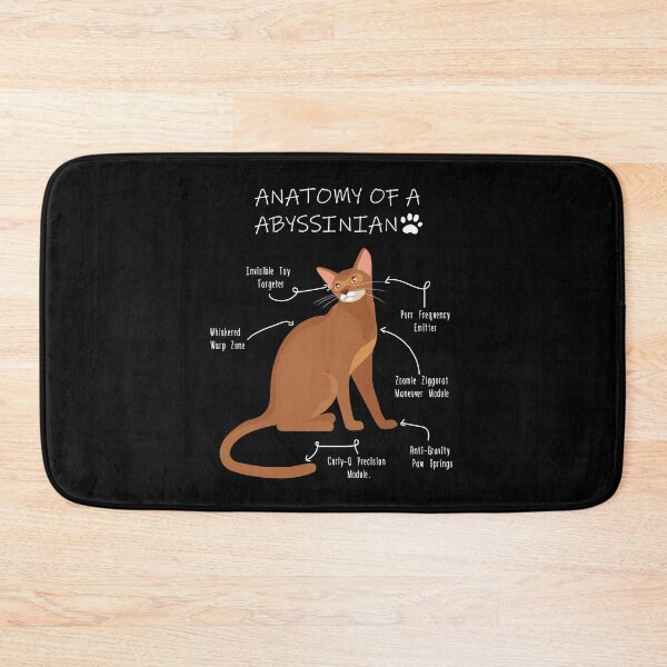 Item preview, Anatomy of Abyssinian designed and sold by Petensity.