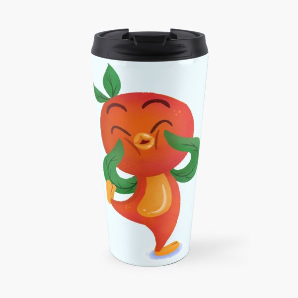 lil orange bird Travel Mug