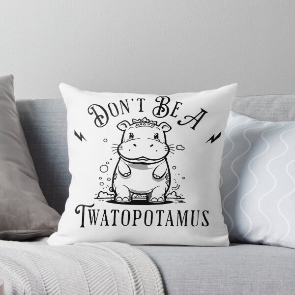 Item preview, Don’t be a twatopotamus hippo designed and sold by MindFrank.