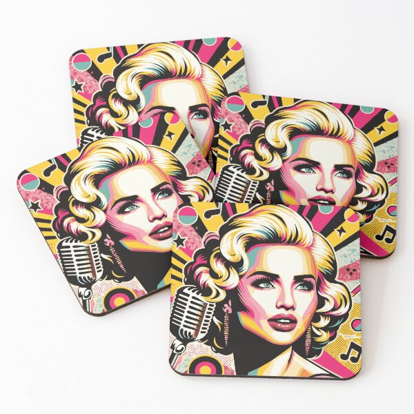 Item preview, Female singer designed and sold by CareofPosters.