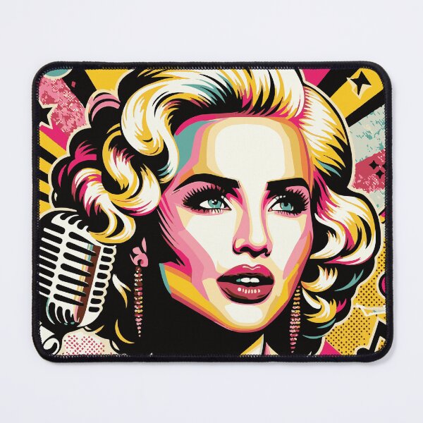 Item preview, Female singer designed and sold by CareofPosters.