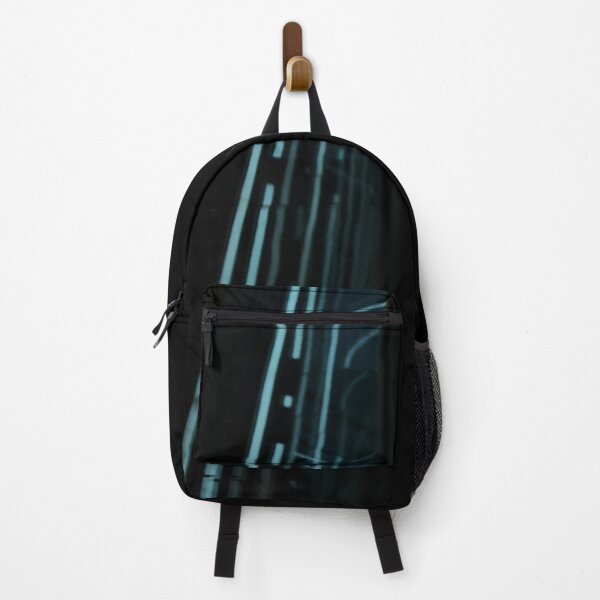 Item preview, Abstract Aqua Blue Escalator Neon Lines 1 designed and sold by Diana van Neck.