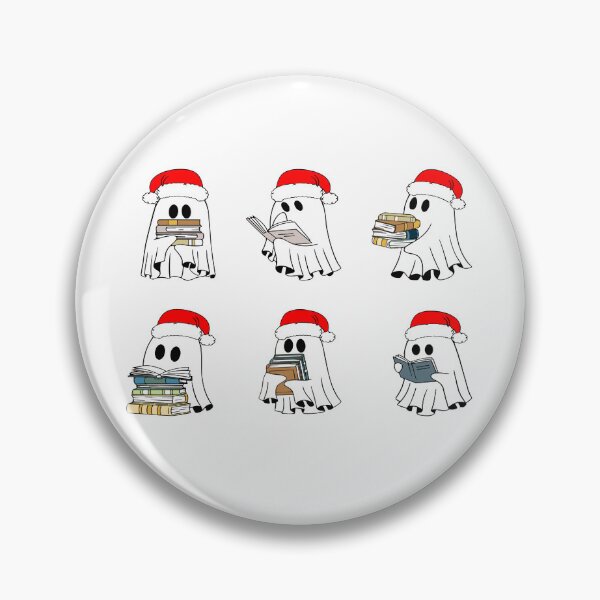 Item preview, Reading Sheet Ghost Cute Ghosts Reading Pack Book Set Spooky Christmas Bookish Lover Gift Ideas designed and sold by StickyBook.