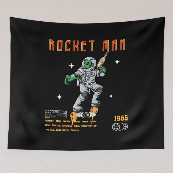 Item preview, rocket man designed and sold by Hemlawit.