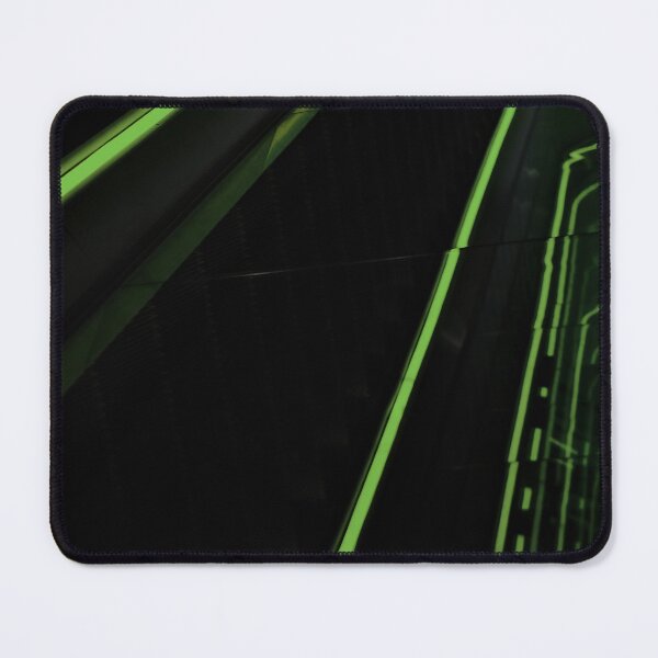 Item preview, Abstract Green Escalator Neon Lines 1 designed and sold by Diana van Neck.