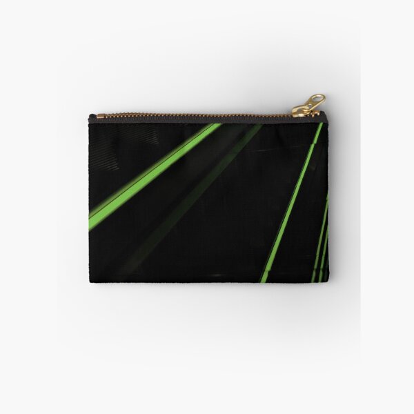 Item preview, Abstract Green Escalator Neon Lines 1  designed and sold by Diana van Neck.