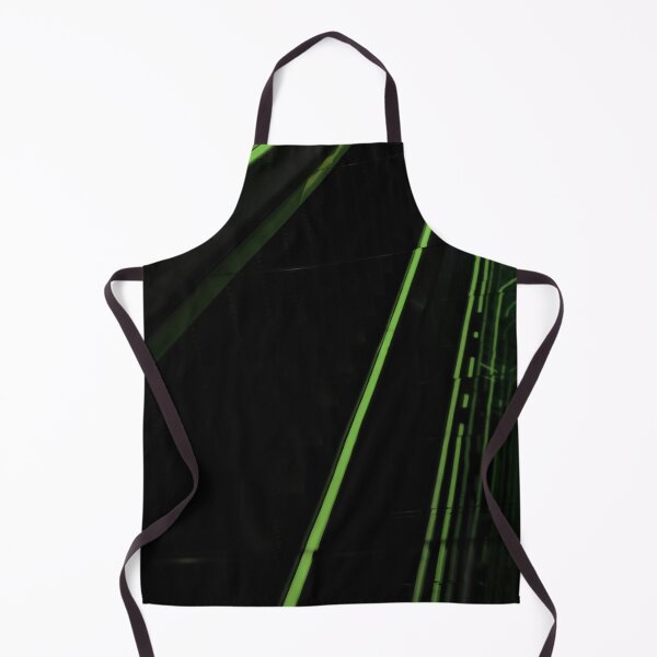 Item preview, Abstract Green Escalator Neon Lines 1  designed and sold by Diana van Neck.